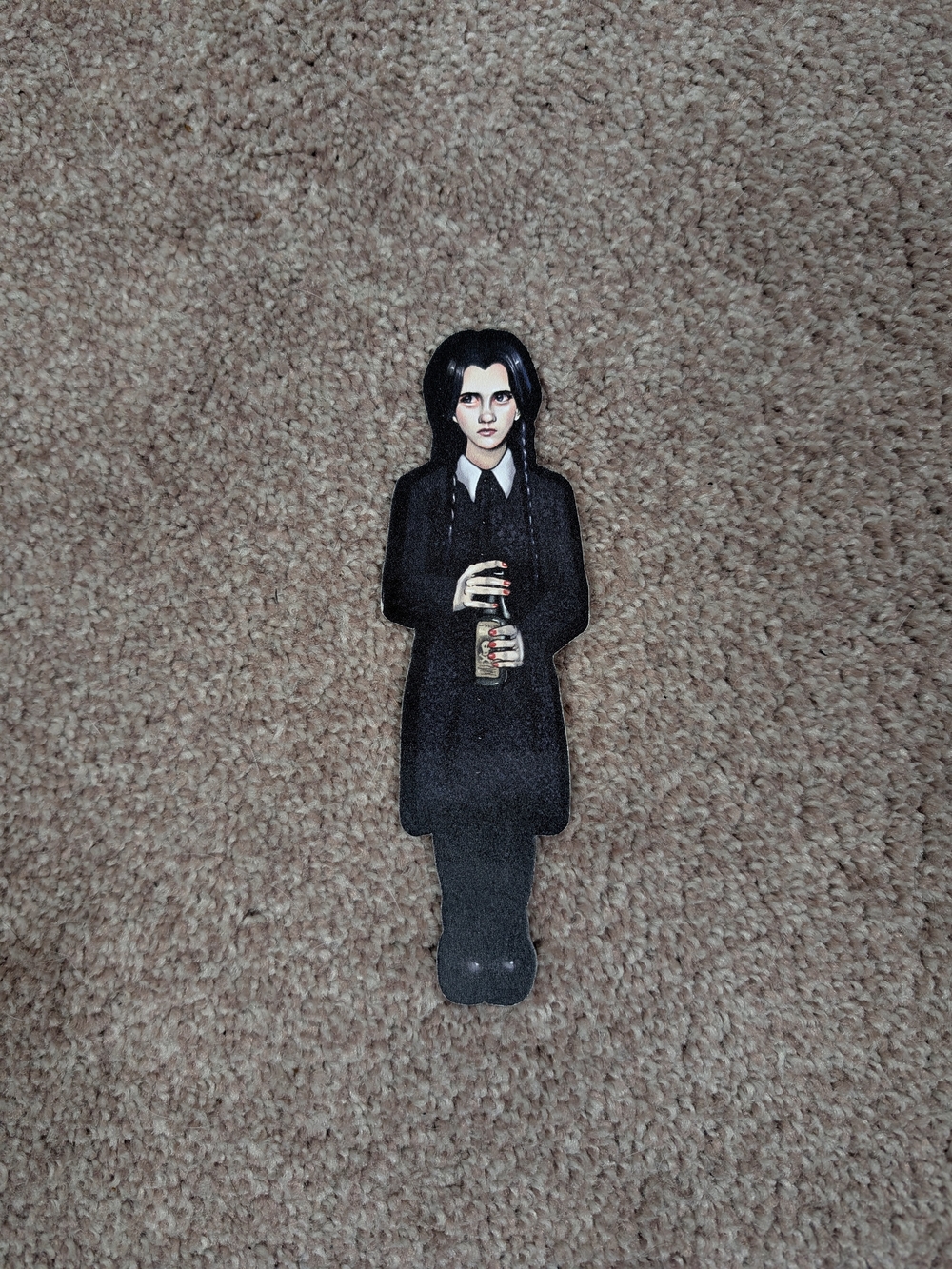 Wednesday Addams Bookmark! 🖤 - Picture 2 of 2